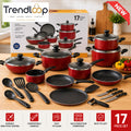 PRESTIGE CLASSIQUE NON-STICK COOKWARE SET - 17 PIECE SET