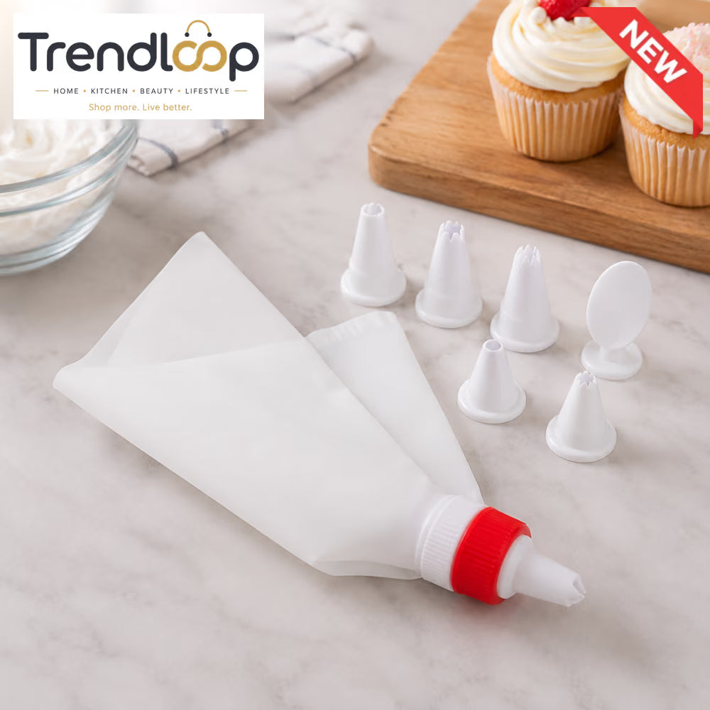 PRESTIGE REUSABLE CAKE ICING PIPING BAG SET