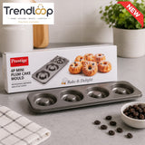PRESTIGE 4-CAVITY MINI DONUT PAN – NON-STICK BAKEWARE