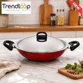 PRESTIGE CLASSIQUE NON-STICK KADHAI WITH STAINLESS STEEL LID - 30 CM