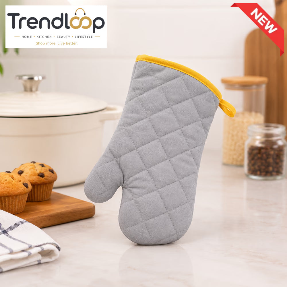 PRESTIGE HEAT RESISTANT QUILTED COTTON OVEN GLOVES