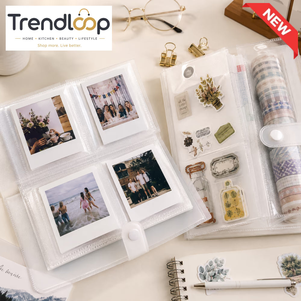 MINI PHOTO &amp; STICKER STORAGE ALBUM