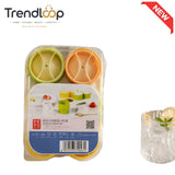 ROUND ICE BALL MOLD SET - 6 PIECES SET
