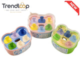 BEAR SHAPE POP-UP ICE POP MOLD SET