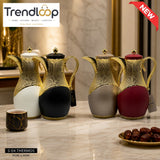LUXURY INSULATED ARABIC COFFEE & TEA THERMOS – 1.0 LITRE