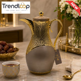 LUXURY INSULATED ARABIC COFFEE & TEA THERMOS – 1.0 LITRE