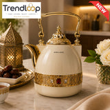 LUXURY ARABIC VACUUM INSULATED THERMAL DALLAH  1.0 LITER 1-PIECE