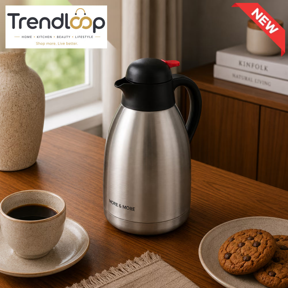 VACUUM INSULATED STAINLESS STEEL THERMAL JUG 1.5 LITER