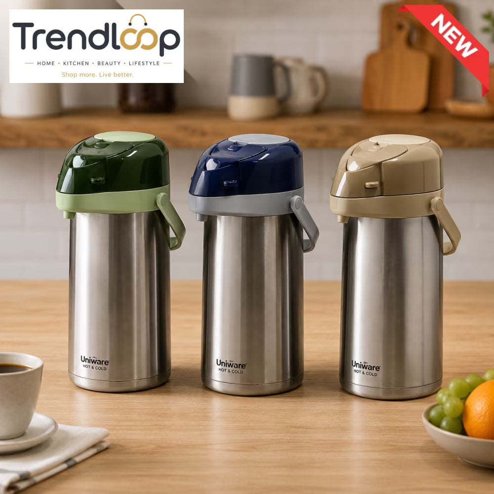 STAINLESS STEEL VACUUM INSULATED AIRPOT DISPENSER 3.0 LITER 1-PIECE