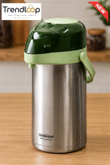 STAINLESS STEEL VACUUM INSULATED AIRPOT DISPENSER 3.0 LITER 1-PIECE