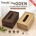 WOODEN TISSUE BOX COVER