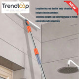 EXTENDABLE UNDER-FURNITURE DUSTING MOP WITH LONG HANDLE-180°
