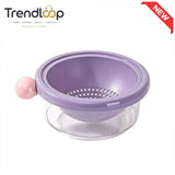 DUAL-LAYER KITCHEN COLANDER AND MIXING BOWL SET