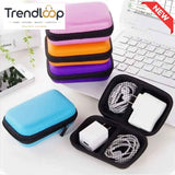 PORTABLE EVA HARD SHELL ZIPPER STORAGE CASE 1-PIECE