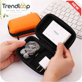 PORTABLE EVA HARD SHELL ZIPPER STORAGE CASE 1-PIECE