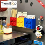 CREATIVE BUILDING BLOCK MAGNETIC STORAGE BOX SET 1 PIECE