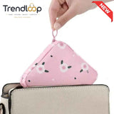 PORTABLE SANITARY PAD STORAGE BAG / MINI MAKEUP & HYGIENE POUCH