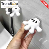 CARTOON HAND WALL HOOK WITH SUCTION CUP 1-PIECE