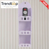 WALL-MOUNTED REMOTE CONTROL & ORGANIZER HOLDER - 3-TIER