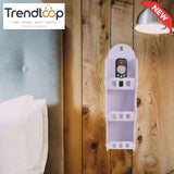 WALL-MOUNTED REMOTE CONTROL & ORGANIZER HOLDER - 3-TIER