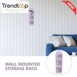 WALL-MOUNTED REMOTE CONTROL & ORGANIZER HOLDER - 3-TIER