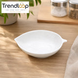 DANNY HOME 4.25" PORCELAIN LEAF DISH – BW26-57