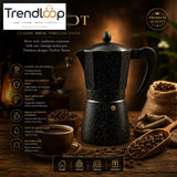 PREMIUM SPECKLED MOKA POT ESPRESSO MAKER