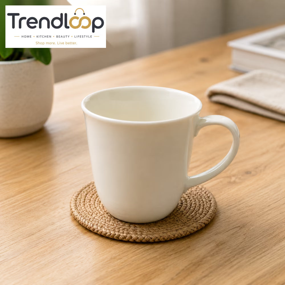 DANNY HOME WHITE PORCELAIN MUG – BW20-54