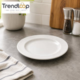 DANNY HOME 10 INCH OPAL GLASS DINNER PLATE – BW20-31