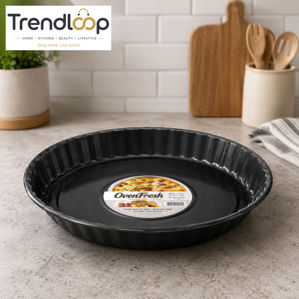DANNY HOME BLACK OPAL GLASS SOUP PLATE 8.5 INCH – BLHSP85