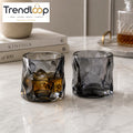 DANNY HOME SMOKED CRYSTAL GLASS TUMBLER SET 300 ML – 1988-53