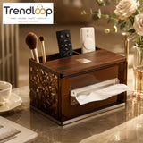 GLACIER PATTERN REMOTE CONTROL & TISSUE ORGANIZER BOX