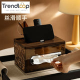GLACIER PATTERN REMOTE CONTROL & TISSUE ORGANIZER BOX