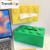 CREATIVE BUILDING BLOCK TISSUE BOX