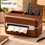 LUXURY MAGNETIC TISSUE BOX & REMOTE CONTROL ORGANIZER