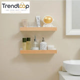PREMIUM NO-DRILL WALL-MOUNT BATHROOM & KITCHEN STORAGE SHELF