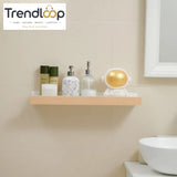 PREMIUM NO-DRILL WALL-MOUNT BATHROOM & KITCHEN STORAGE SHELF