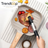 PREMIUM NON-STICK SQUARE GRILL & STEAK PAN