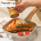 PREMIUM NON-STICK SQUARE GRILL & STEAK PAN
