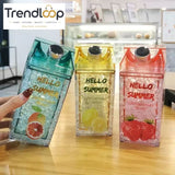 HELLO SUMMER DOUBLE STRAW WATER BOTTLE