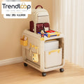 MULTIPURPOSE MOVABLE STORAGE ORGANIZER CART - 2 LAYER