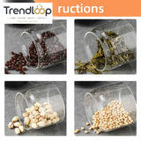 VACUUM GLASS STORAGE JAR – AIRTIGHT COFFEE & FOOD CONTAINER