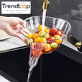 MULTIFUNCTIONAL DOUBLE LAYER DRAINING BOWL
