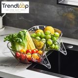 MULTIFUNCTIONAL DOUBLE LAYER DRAINING BOWL
