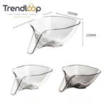 MULTIFUNCTIONAL DOUBLE LAYER DRAINING BOWL