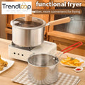 PREMIUM STAINLESS STEEL FRYER COOKING POT