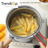 PREMIUM STAINLESS STEEL FRYER COOKING POT