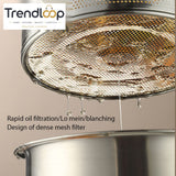 PREMIUM STAINLESS STEEL FRYER COOKING POT