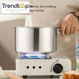 PREMIUM STAINLESS STEEL FRYER COOKING POT