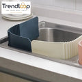 ADJUSTABLE KITCHEN SINK SPLASH GUARD